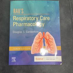 Rau's Respiratory Care Pharmacology - Paperback - GOOD