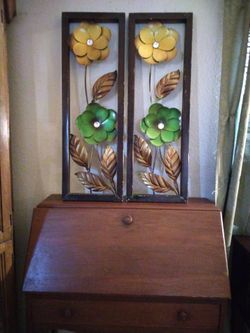 70s Metal Wall Art