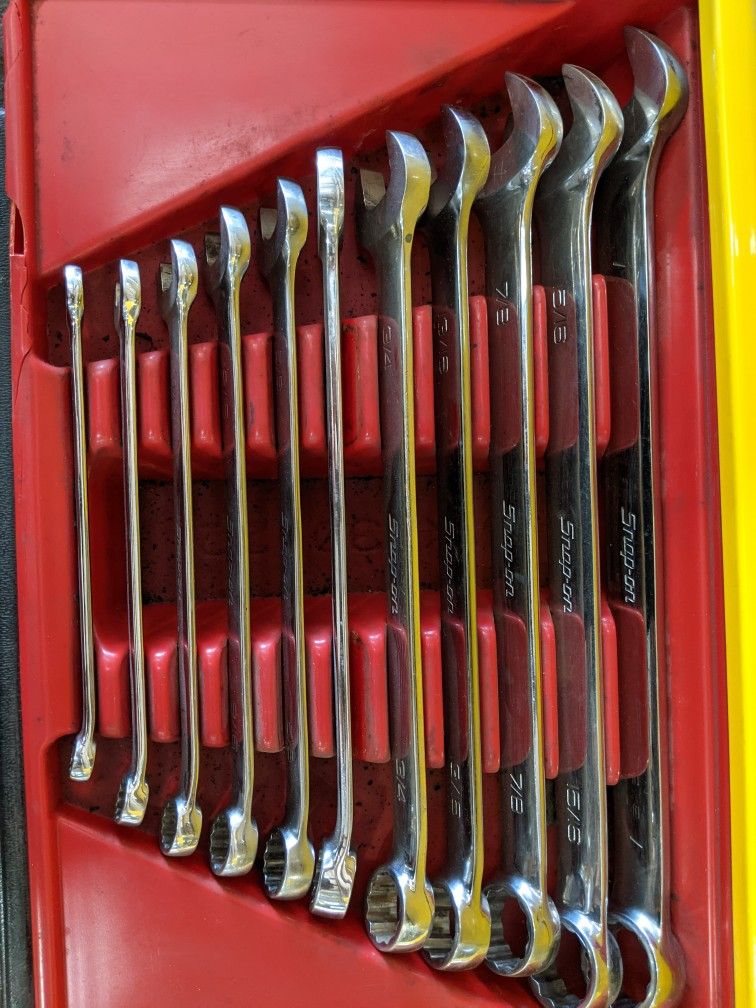 Snap On Tools Sae Wrench Set