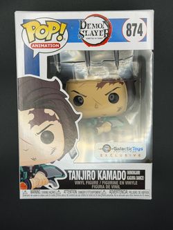 Funko Pop Tanjiro Kamado Hinokami Kagura Dance #874