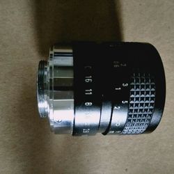 Computar TV Lens 12.5mm 1:1.8 Made In Japan