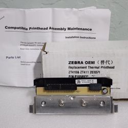 Printhead for Zebra ZT410 ZT411 203dpi P1058930-009 Printer PrintHead 