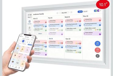 10.1 Inch Smart Family Calendar Display