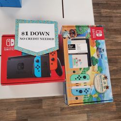 Nintendo Switch V2 - Pay $1 DOWN AVAILABLE - NO CREDIT NEEDED