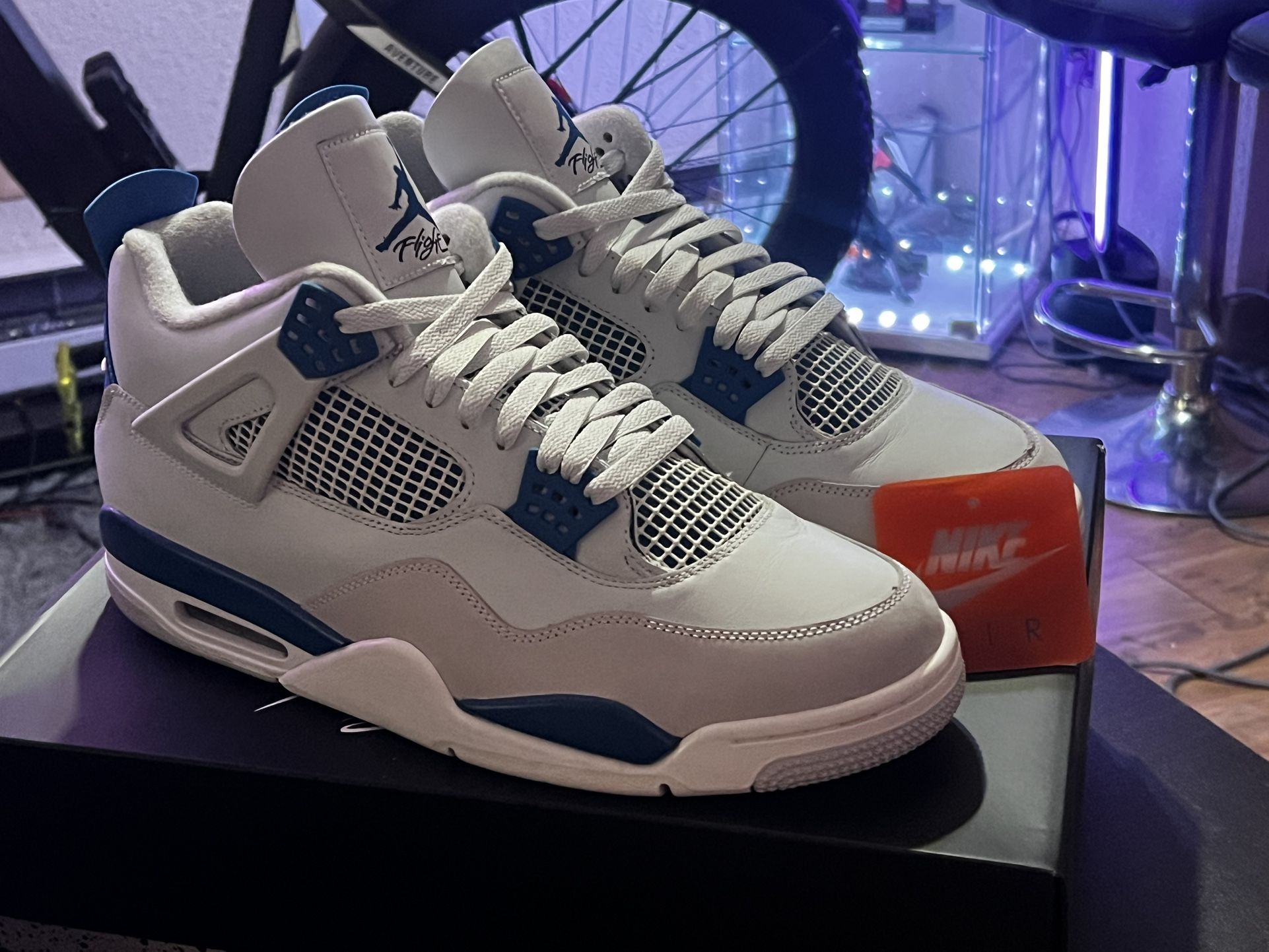 Jordan 4 Military Blue Size 13