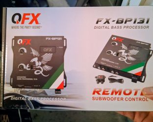 Qfx Bass Proccessor Brand New In The Box