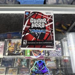 Guitar Hero Van Halen Wii $60 Gamehogs 11am-7pm