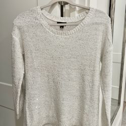 Silver Sparkly Sweat