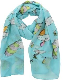 Dr. Seuss Scarf Lightweight Oh The Places You'll Go! OSFM