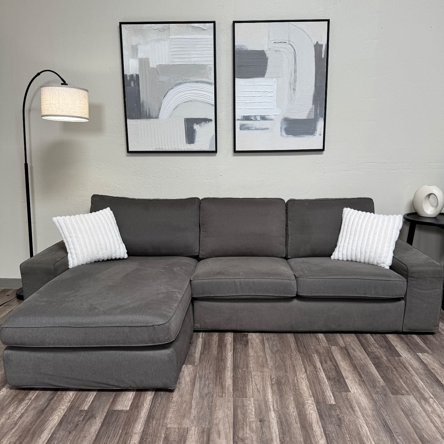 FREE DELIVERY Ikea Gray Sectional Couch