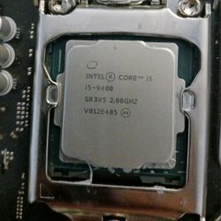Intel Core i5-9400 CPU & ASROCK MainBoard Excellent Working Condition 