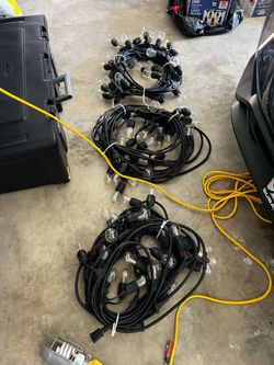 50 ft Heavy Duty String Light X 3