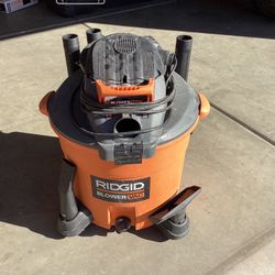 RIDGID 16 Gal. 5.0-Peak HP NXT Wet/Dry Shop Vacuum with Filter, Hose and Accessories