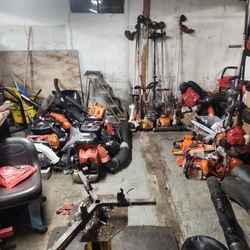 Various 2cycle Equipment For Used Parts