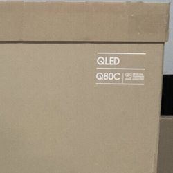SAMSUNG 98-Inch Class QLED 4K Q80C Series Quantum HDR, Dual LED, Object Tracking Sound Lite, Q-Symphony, Motion Xcelerator Turbo+, Gaming Hub, Smart T
