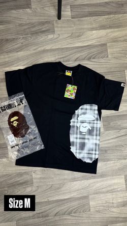 A Bathing Ape BAPE Black Graphic T-Shirt Size M