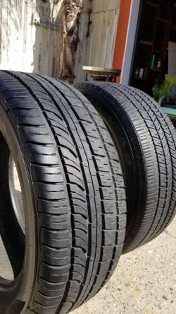 2  CAR  TIRES