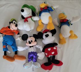 Disney Store Plush Bundle and Snoopy Plus