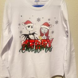 Girls' New Long Sleeve Christmas Shirt