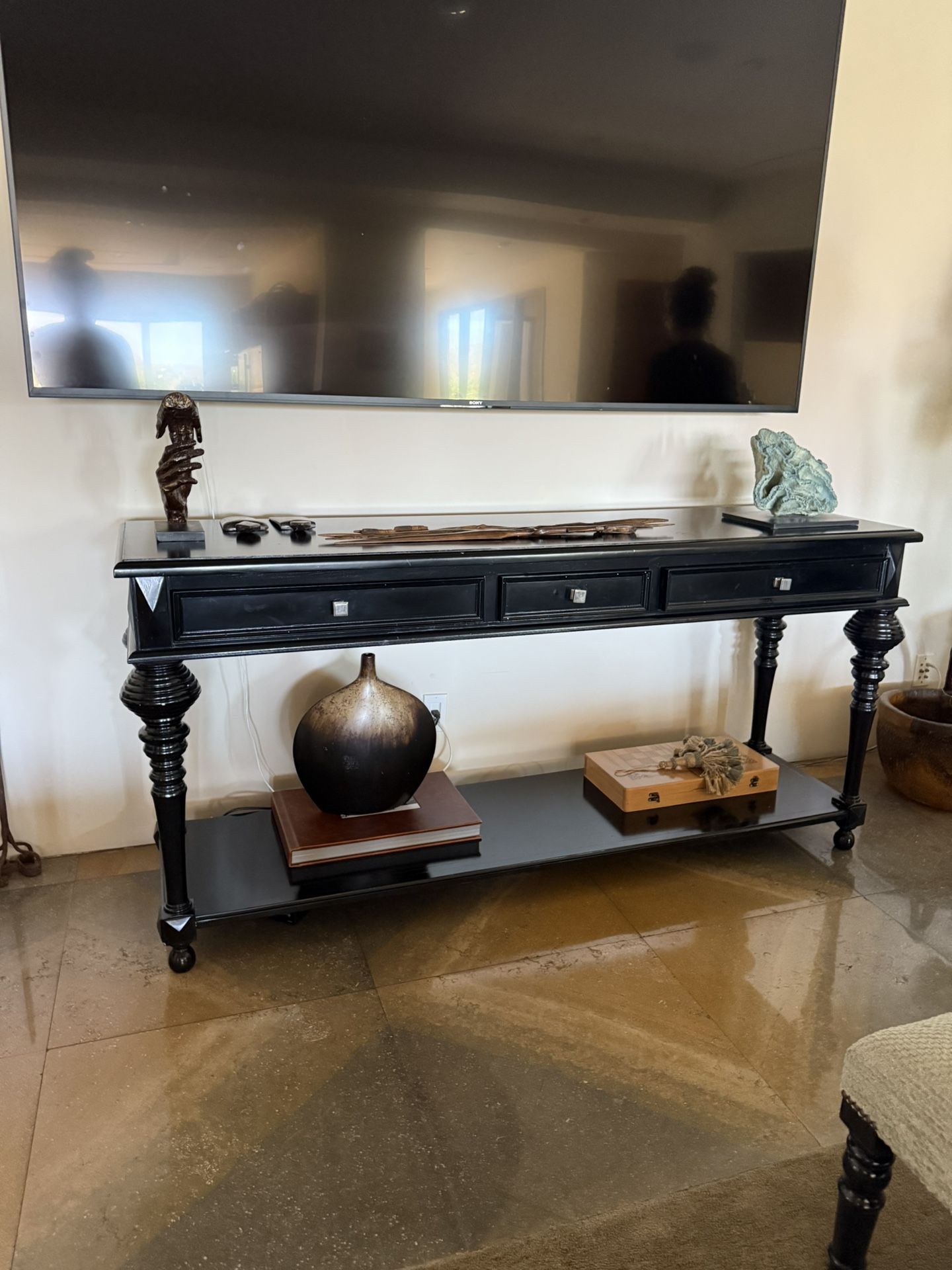 Black Console Table