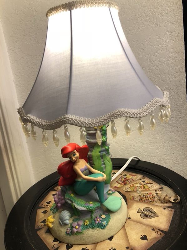 Disney The Little Mermaid Ariel Table Lamp By Hampton Bay Excellent Disney The Little Mermaid Ariel Table Lamp By Hampton Bay Excellent Condition Rare For In San Jose Ca Offerup
