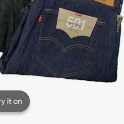 Levi's 501's Blue Jeans