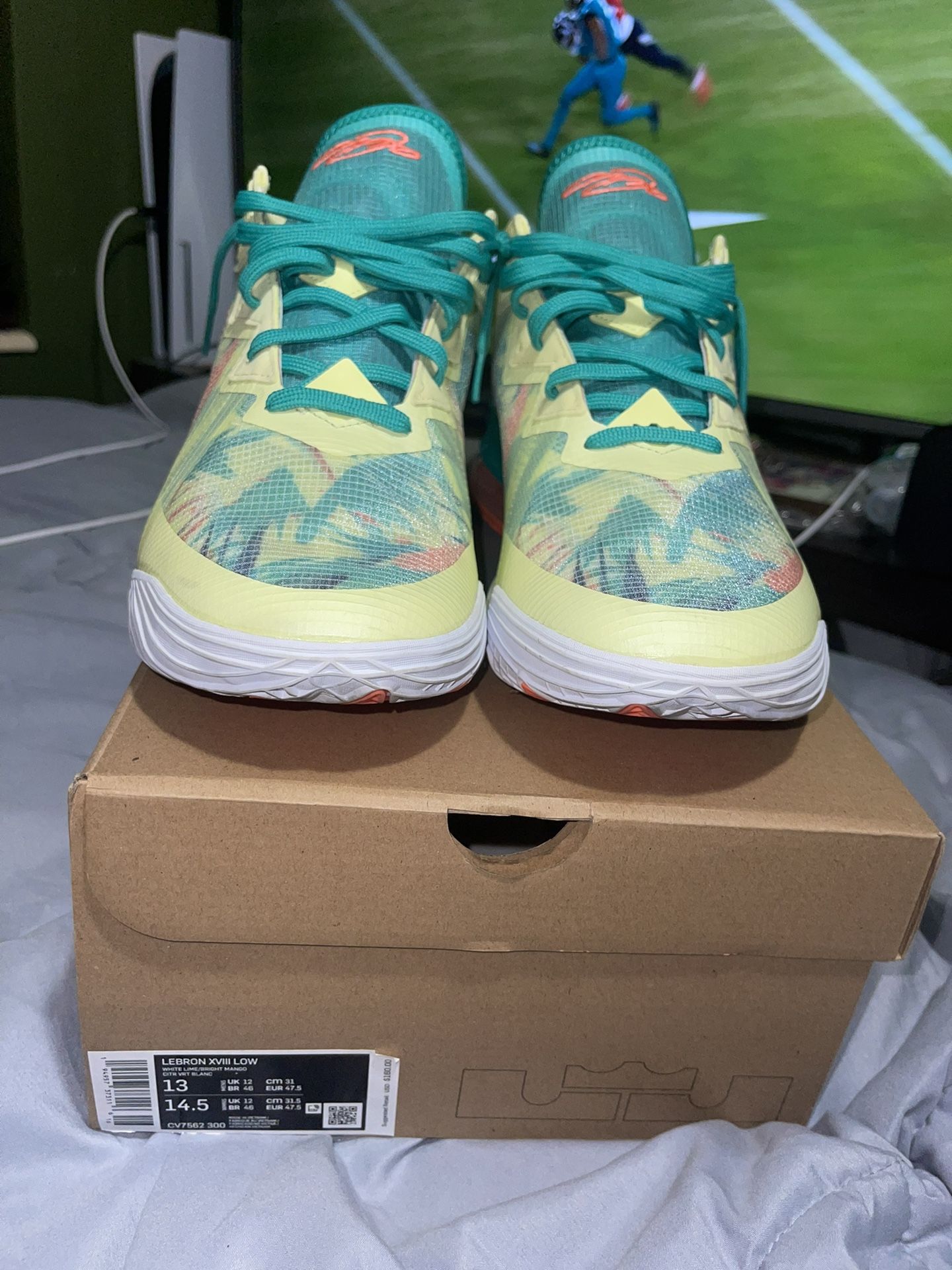 Nike Lebron 18 Low 'LeBronold Palmer' Size 13