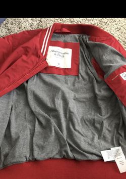 A&F Red Jacket