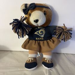 St. Louis Rams Brown Cheer Bear Plush Toy