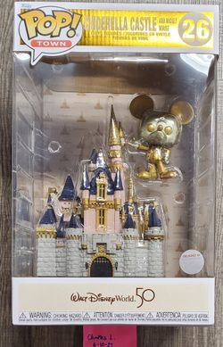 Cinderella's Castle and Mickey Mouse Gold