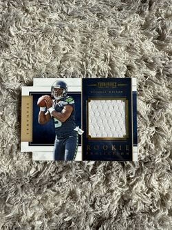 Russel Wilson Jersey Patch Card