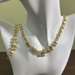 Butterfly Necklace Set