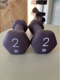 All in Motion 2 lb dumbbell set