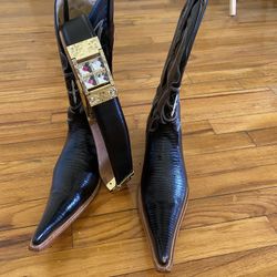 Boots  Size 10 Black 