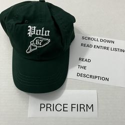 Polo Ralph Lauren hat cap RL  p wing