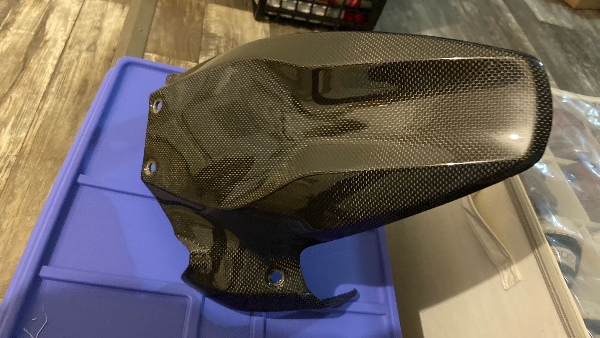 Ducati Panigale 1199S Rear Tire Hugger/ Rear Mud Guard.