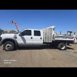 diesel dump truck crew cab 85k mi