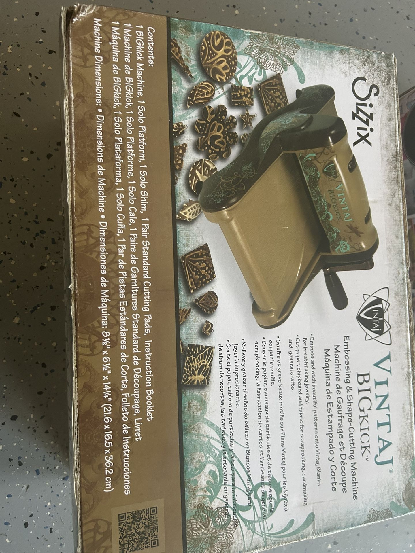 Sizzix Vintaj Bigkick