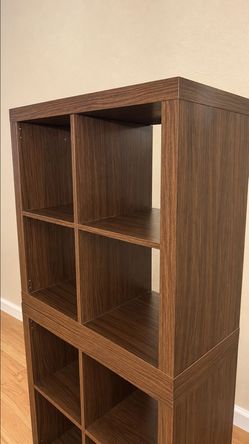 Dark Brown Cube Storage Shelf / Organizer