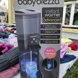 Baby Brezza Instant Warmer Advanced Bottle Warmer – Formula Maker Alternative – Like New w/ Box 