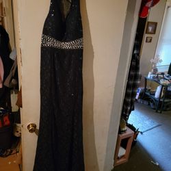 Blue Prom dress