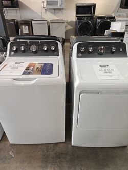 GE washer and dryer set  