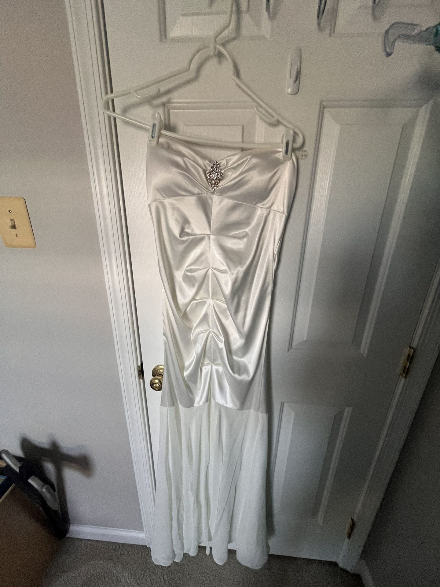 White gown
