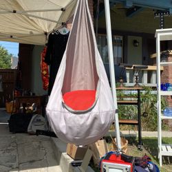 Two Tear Drop Hanging Chairs!