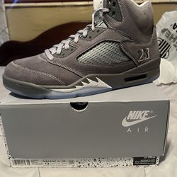 Jordan 5 grey wolf
