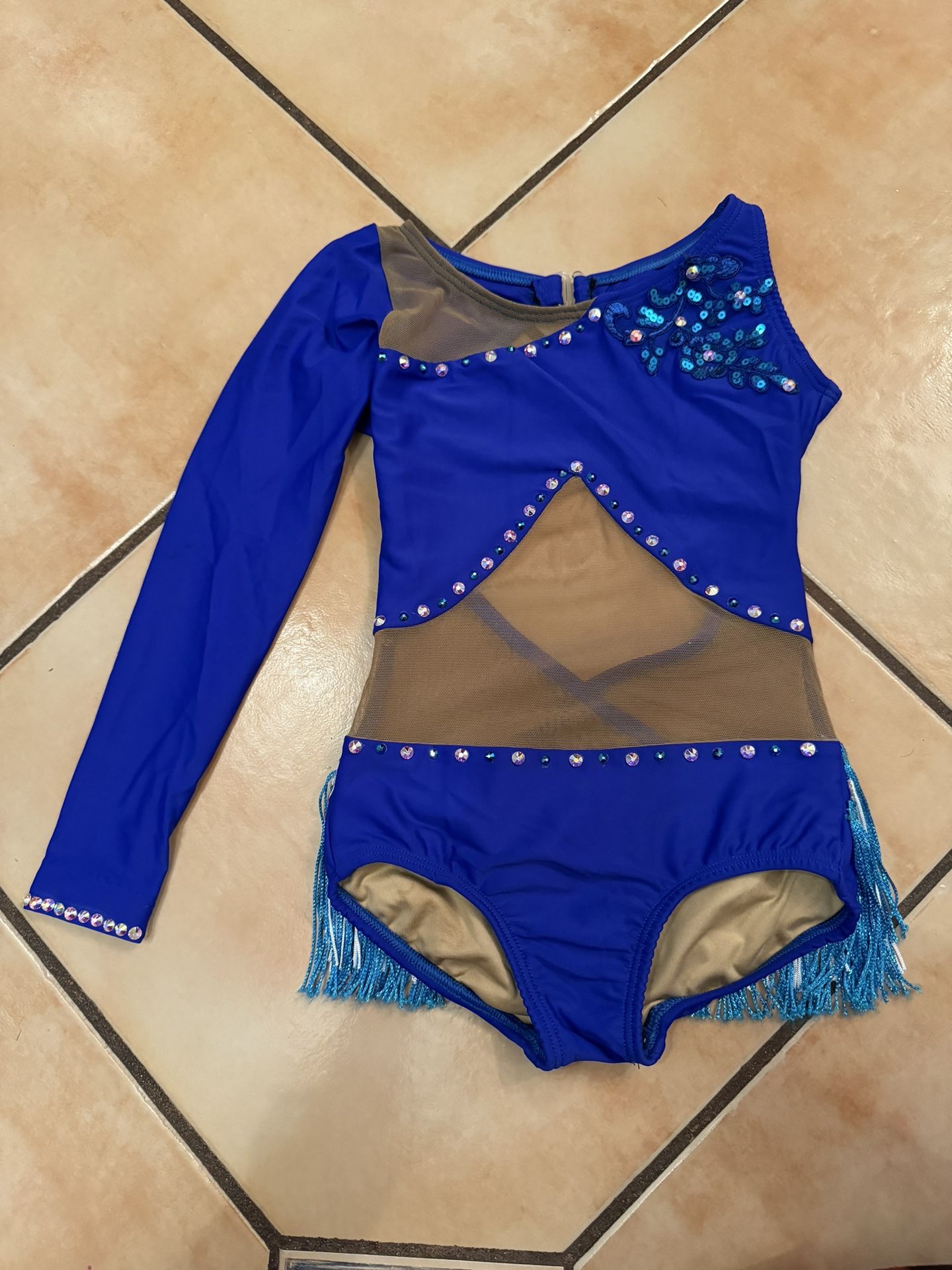 Blue Jazz Child S Dance Costume