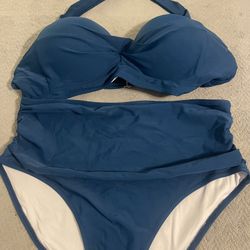 Tempt Me Halter Top Bikini Size X-Large Brand New 