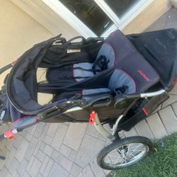 Double Jogger Stroller Baby Trend Poway 