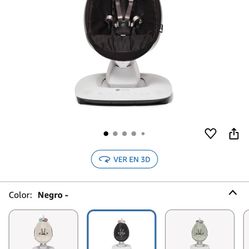 4moms MamaRoo - Multi-motion baby swing, Bluetooth enabled with 5 unique movements, black color $ 100 OBO 