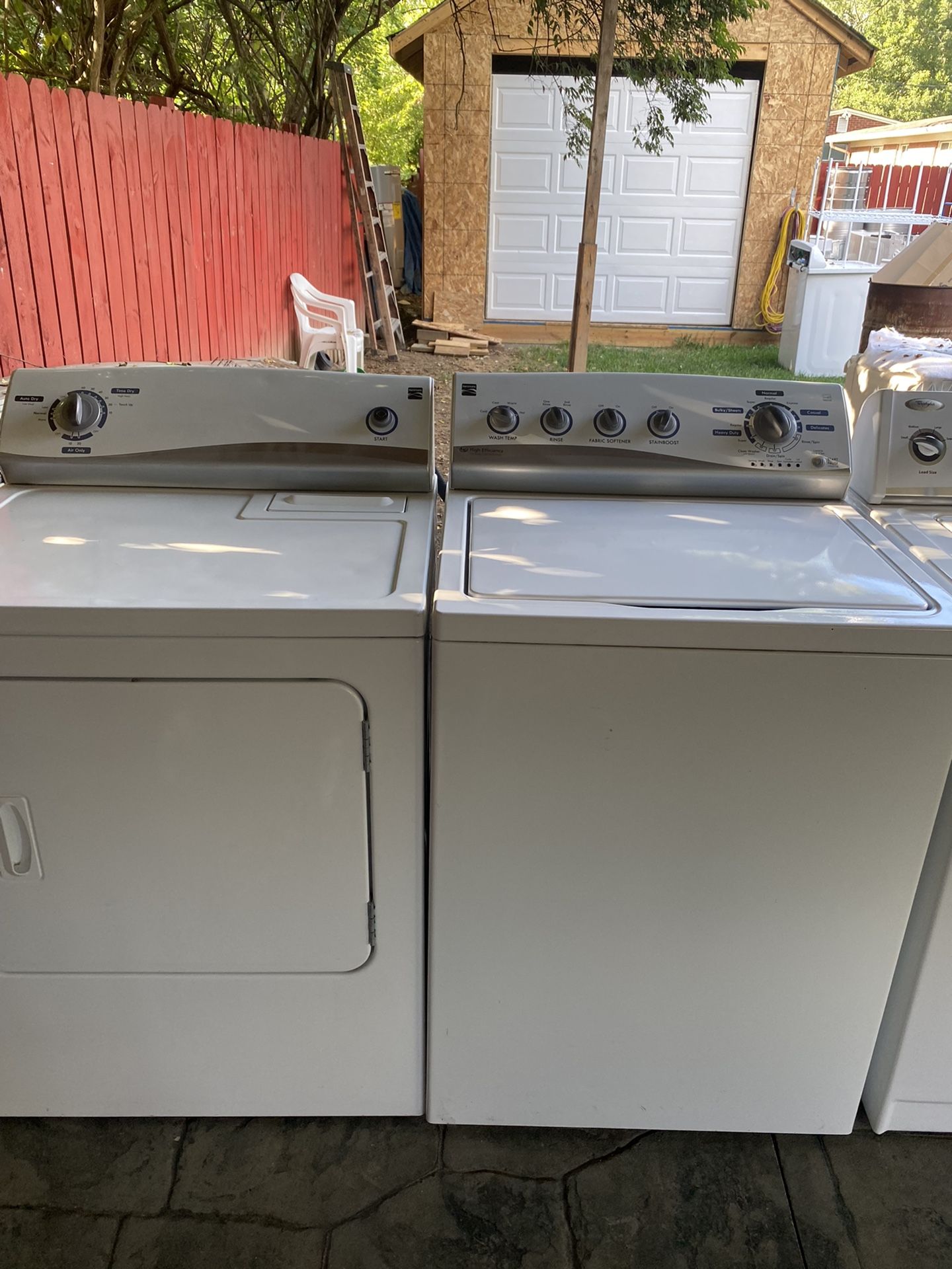 Kenmore Washer And Dryer Set